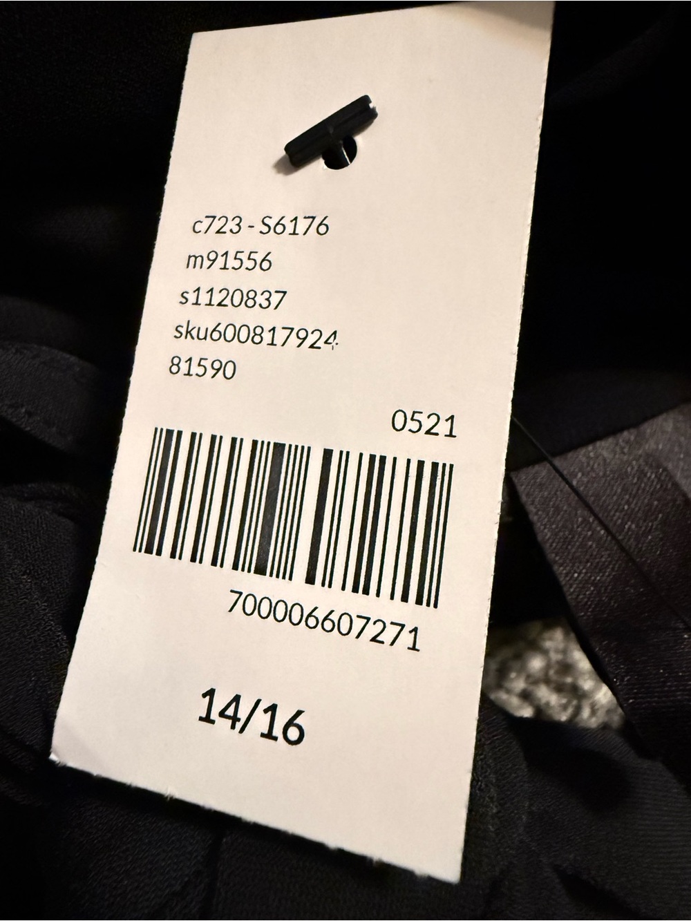 NWT Lane Bryant Black Knit Tie Neck Halter Maxi Dress Women’s Plus Sz 14/16 - Picture 4 of 8